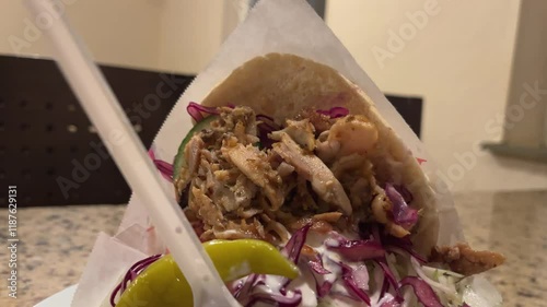 Delicious Generously Served Doener Kebab in Germany