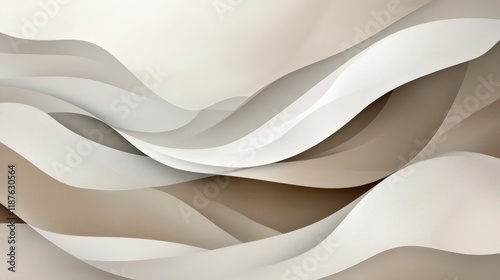 Blue abstract wave background with light and curve design for wallpaper or artistic backdrop