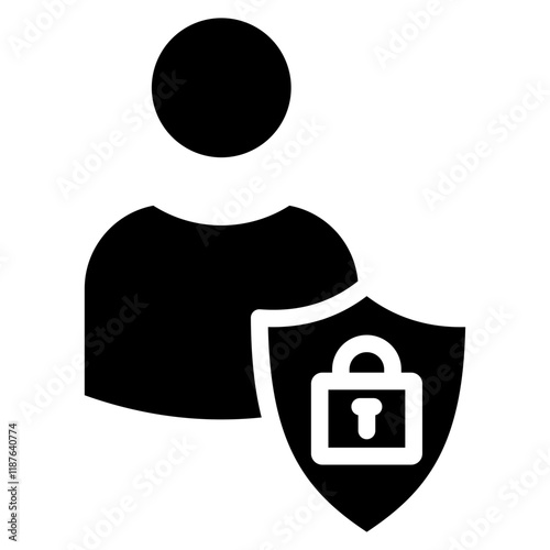 User Protection glyph icon