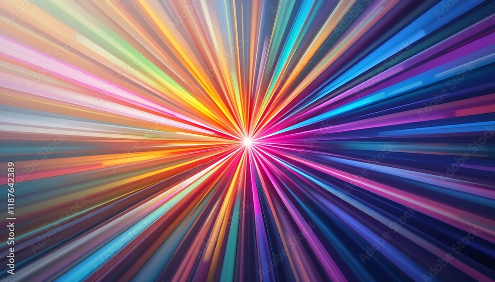 Radiating Energy in Vivid Colors Radiating Energy in Vivid Colors