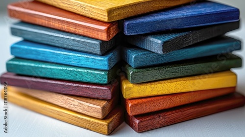 Vibrant Wood Stain Colors: A Colorful Collection for DIY Projects