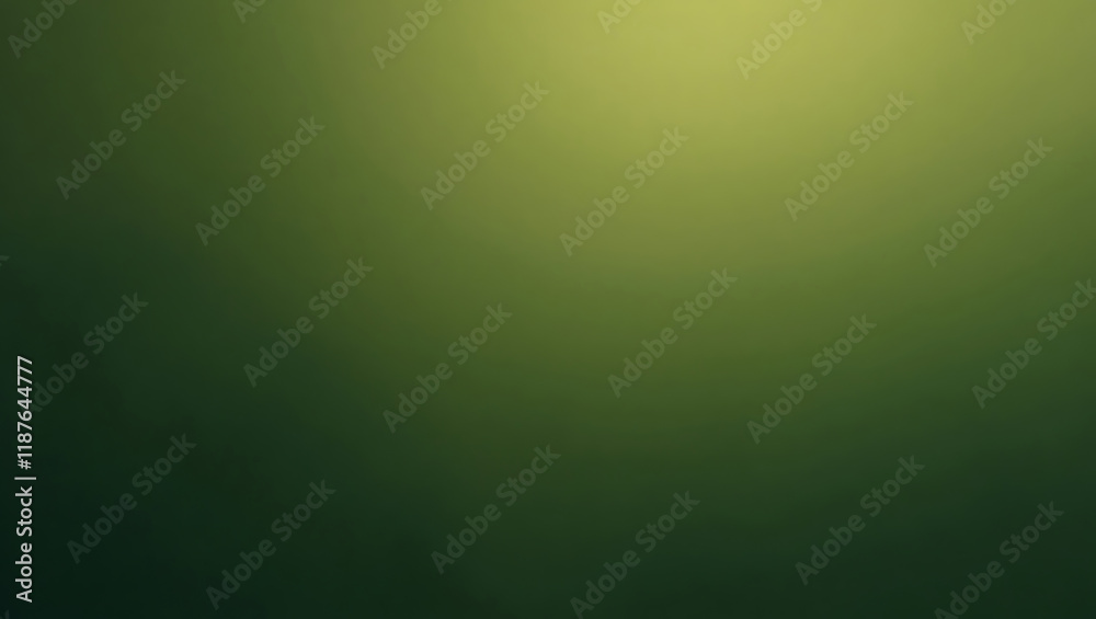 Fototapeta premium Soft green gradient background with a smooth and minimalist texture, ideal for natural and calming design themes