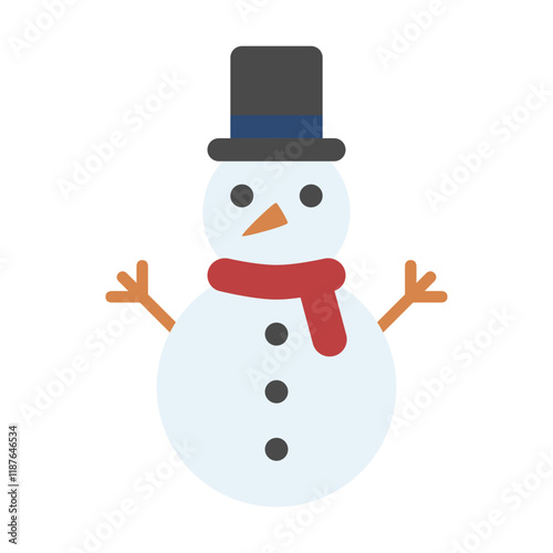 snowman from a winter pack