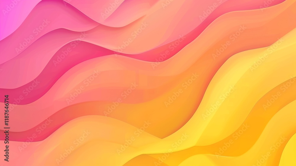 Obraz premium Abstract Wave Pattern Wallpaper