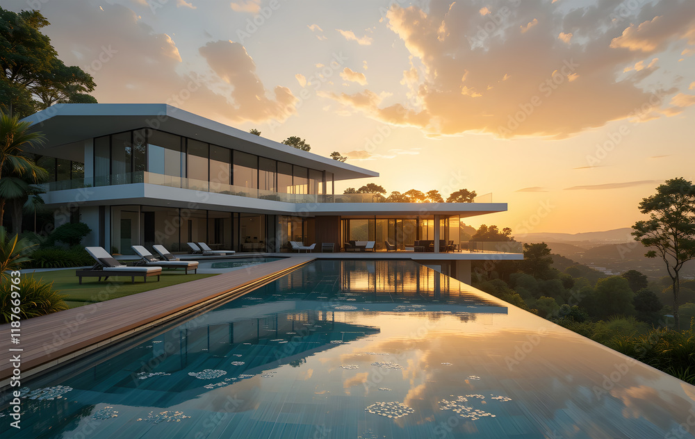 Fototapeta premium Tomorrow�s World: Architectural Utopia