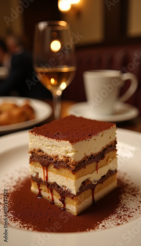 Wallpaper Mural Classic Tiramisu Dessert Torontodigital.ca