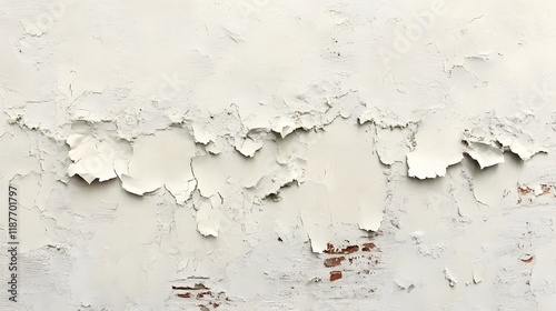 Paint cracked brick wall