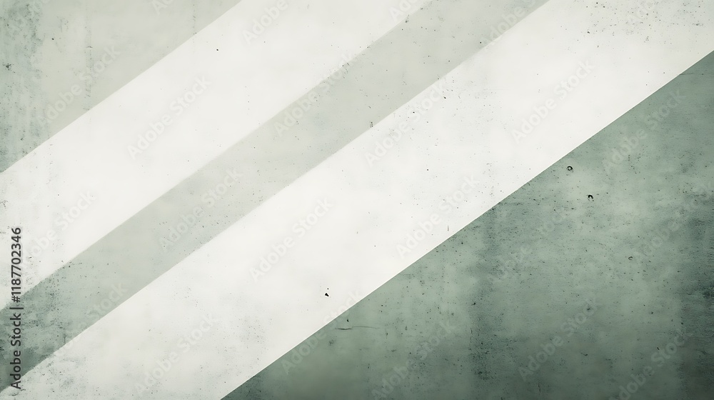 Fototapeta premium Abstract Diagonal Stripes on Textured Wall