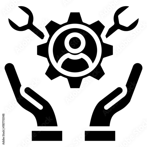 Skill glyph icon