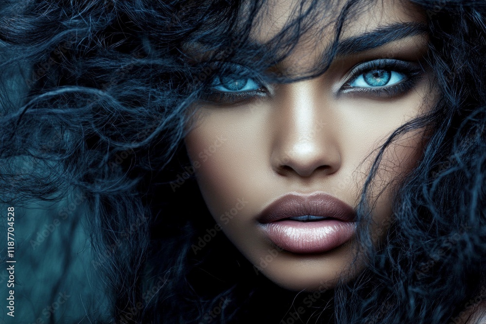 Attractive calm mixed-race girl - for ads, ad page and digital marketing use. Commercial commercial pattern. Long haircut - gorgeous bush hair. African elegance glamour art. Black girl models. Attractive calm mixed-race girl - for ads, ad page and digital marketing use. Commercial commercial pattern. Long haircut - gorgeous bush hair. African elegance glamour art. Black girl models.