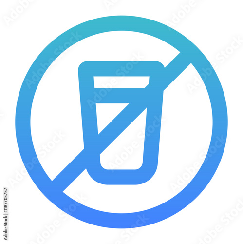 Free Download do not drink bold gradient style - GFXLoad