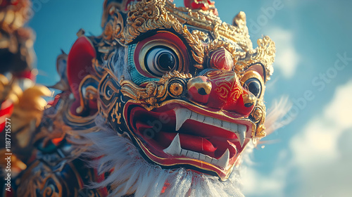 Photo - Balinese Mask Art, Culture, Tradition, Ritual, Performance, Festival, Costume, Dance, Indonesia, Travel