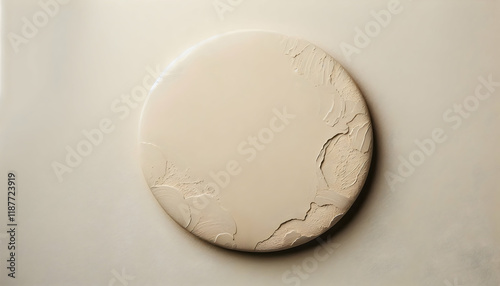 Background A smooth, slightly matte beige surface with a subtle organic texture, providing a soft, neutral tone1 photo