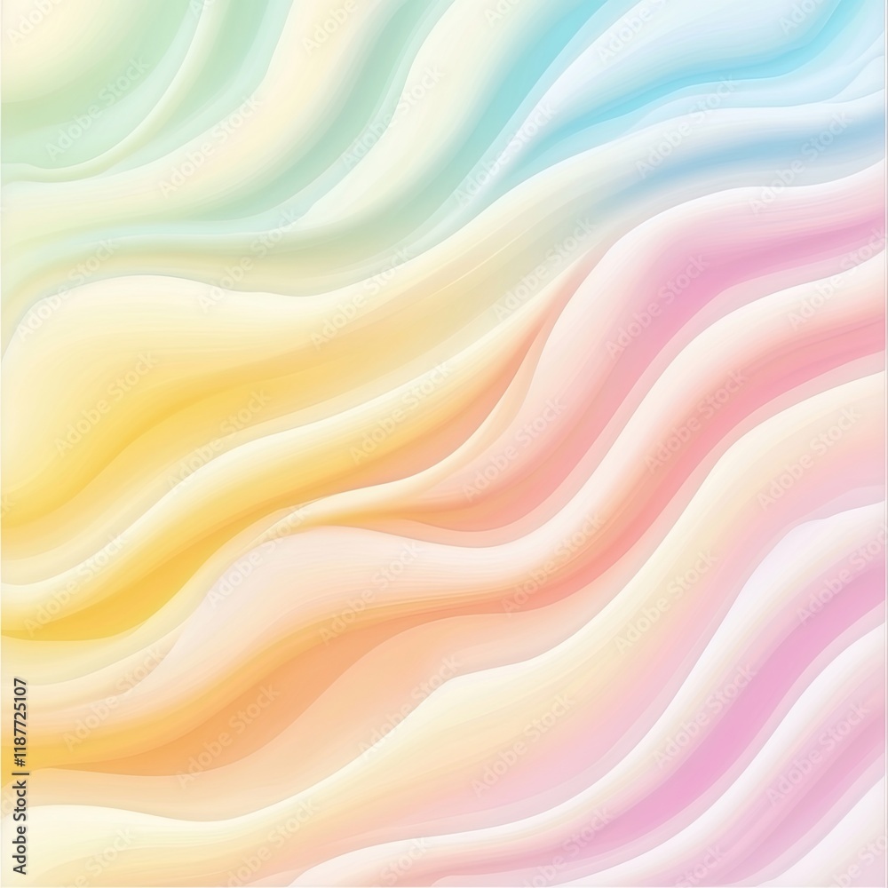 Obraz premium Pastel Wave Background