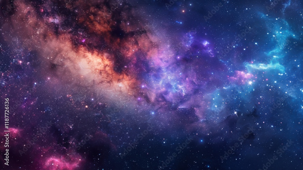 a celestial panorama of cosmic wonders and ethereal beauty, white space in the center of the page for text, majestic and cosmic hues against a star-studded sky a celestial panorama of cosmic wonders and ethereal beauty, white space in the center of the page for text, majestic and cosmic hues against a star-studded sky
