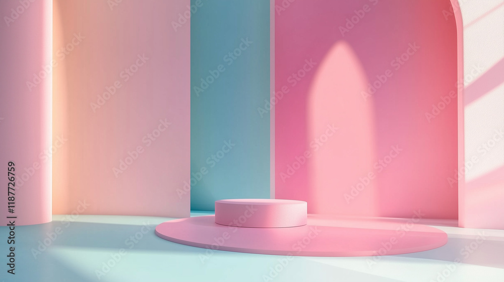 Abstract Backgrounds in Pastel Colors Abstract Backgrounds in Pastel Colors