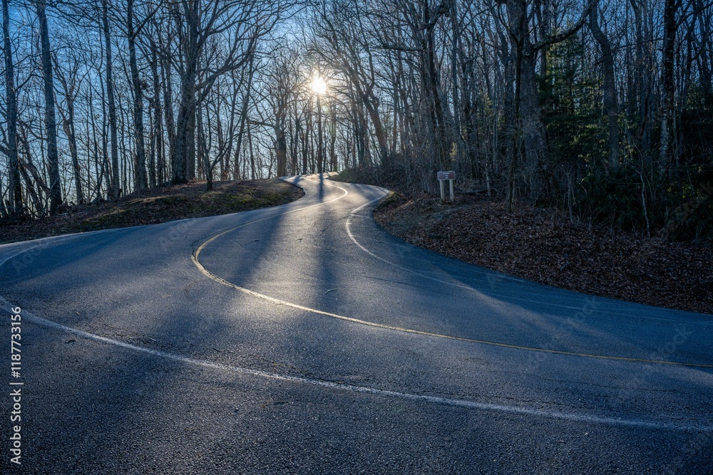 Fototapeta premium black rock state park, clayton georgia