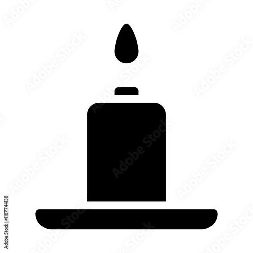 Candles for Vigil Solid Icon