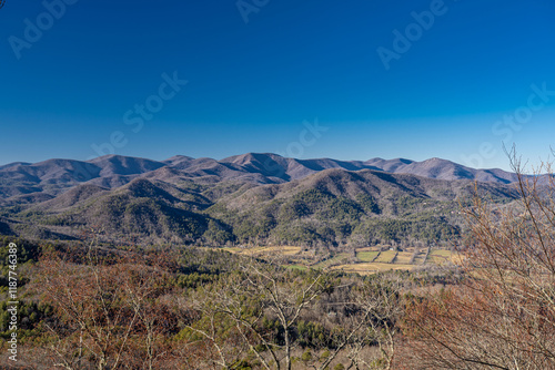 blue ridge mountains photo