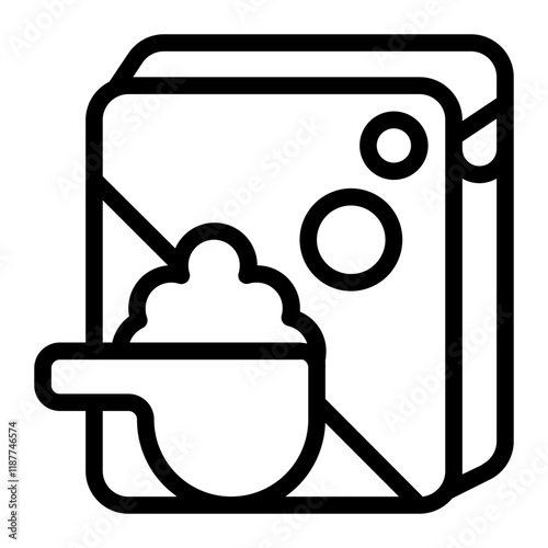 Detergent Line Icon