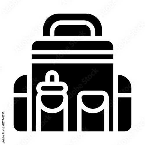 Diaper Bag Solid Icon