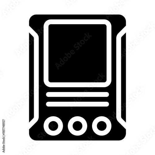 Echo Sounder Solid Icon