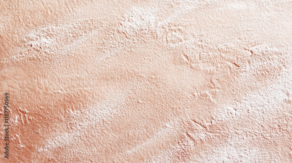 Fototapeta premium Peach Flour Texture Background