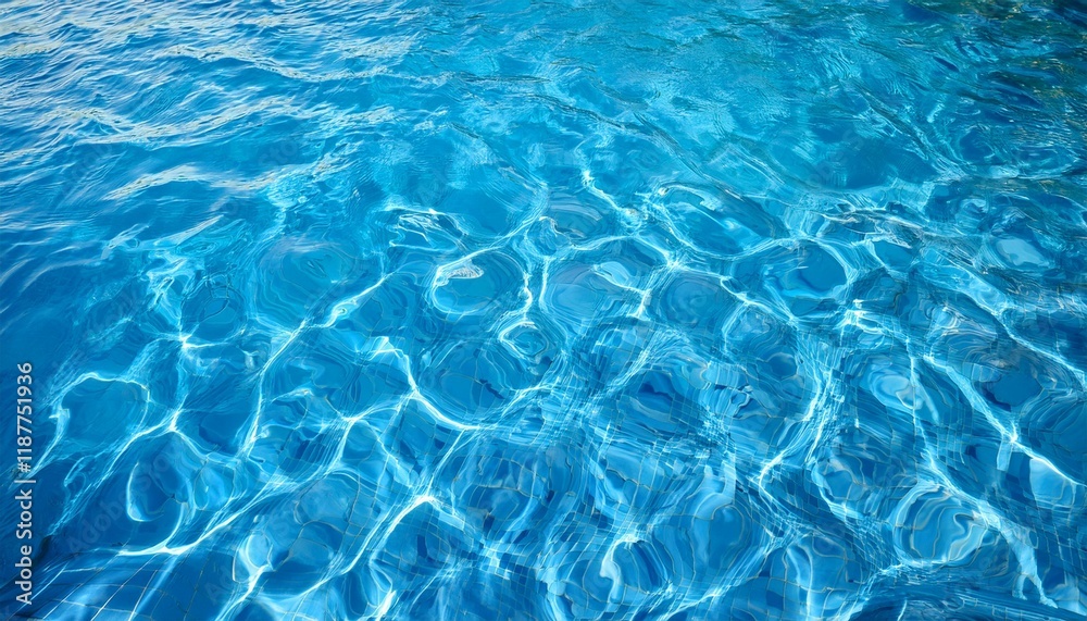 スイミングプールの水面の背景画像(Background image of the water surface of a swimming pool)
スイミングプールの水面の背景画像(Background image of the water surface of a swimming pool)