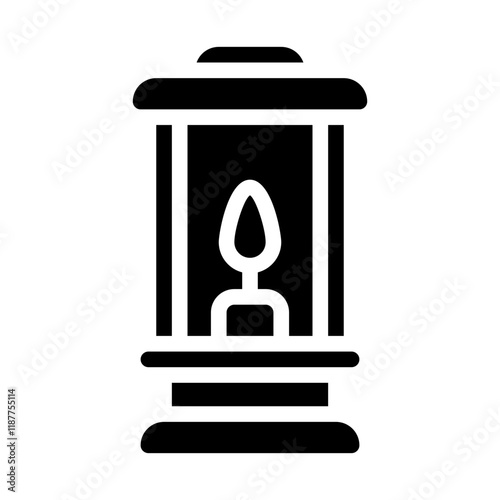 Lantern Solid Icon