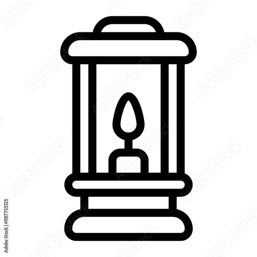 Lantern Line Icon