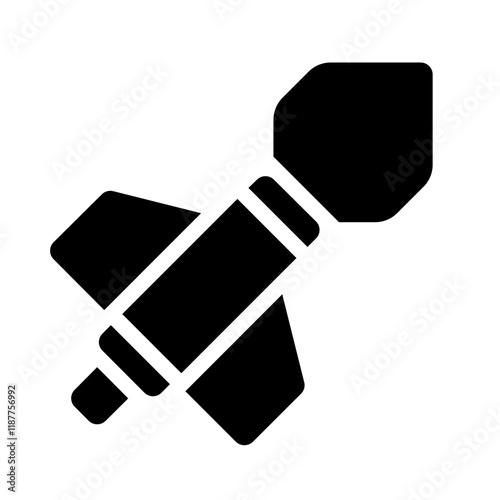 Missile Solid Icon