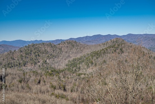 black rock mountain state park, georgia photo