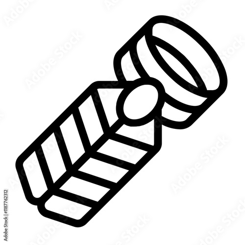Scout Neckerchief Line Icon