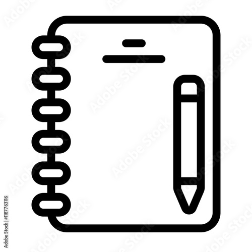 Sketchpad  Line Icon