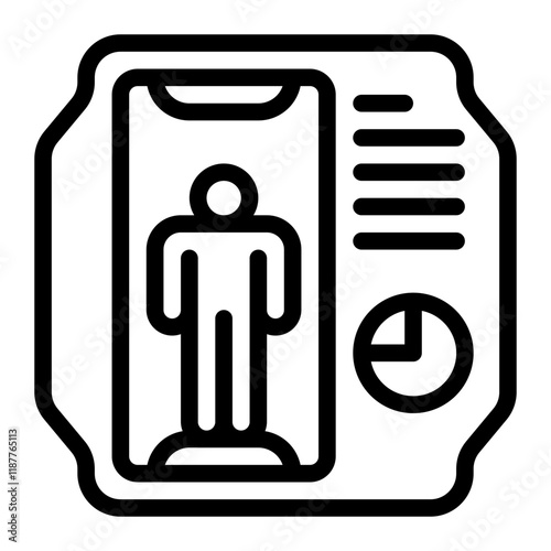 Teleportation Line Icon