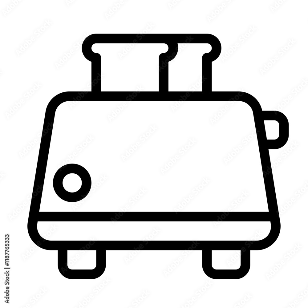 Toaster Line Icon