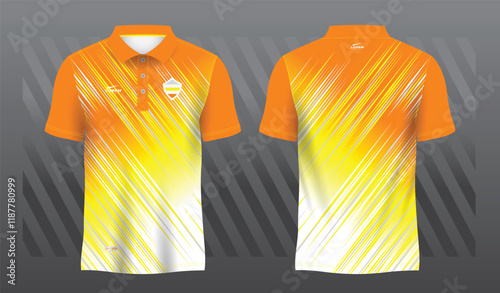sublimation shirt for polo sport jersey template