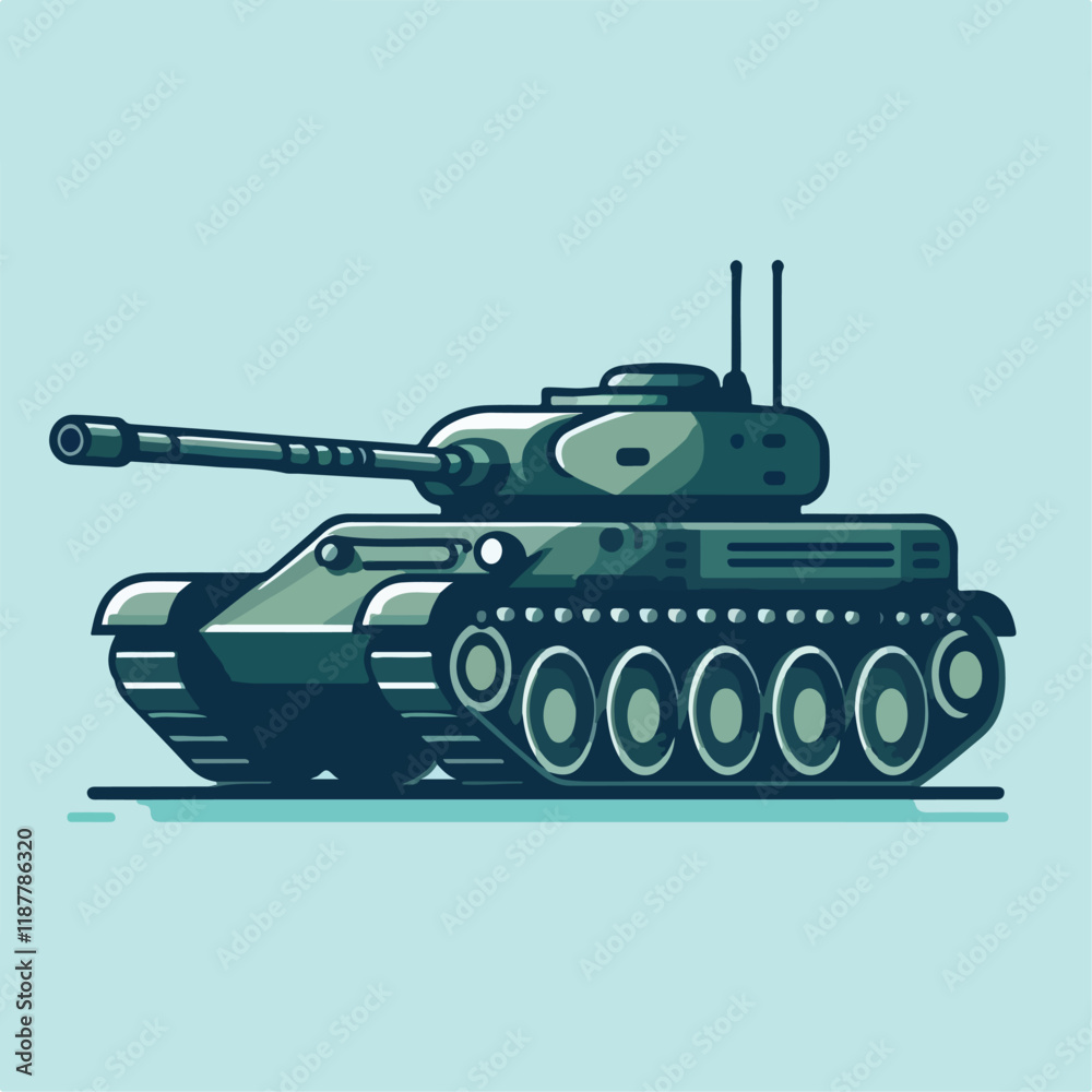 vector image of tank vector image of tank
