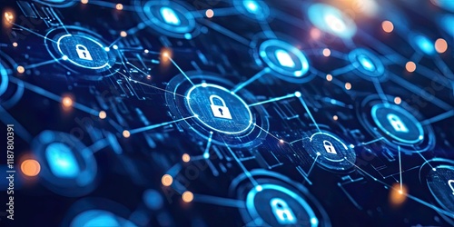 A cyber defense strategies framework featuring defensive measures, response teams, and simulations of threats.