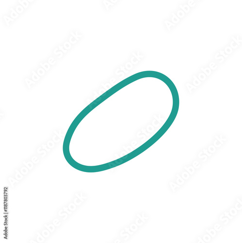 Elastic rubber band design vector illustration