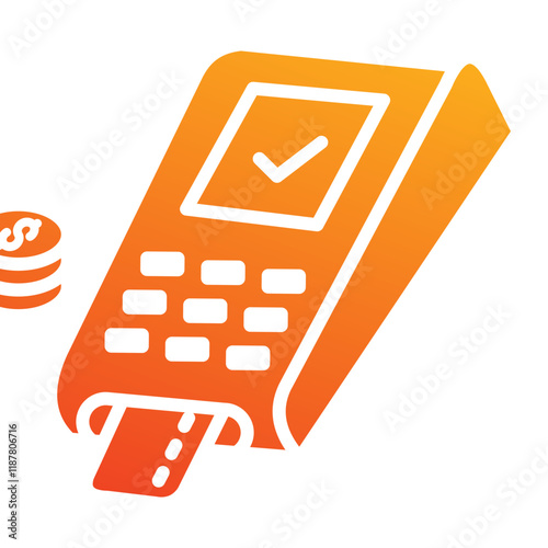 pos terminalicon element for design