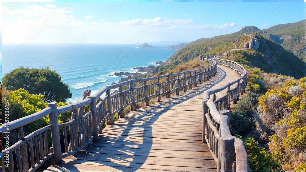 Obraz premium bridge over the river