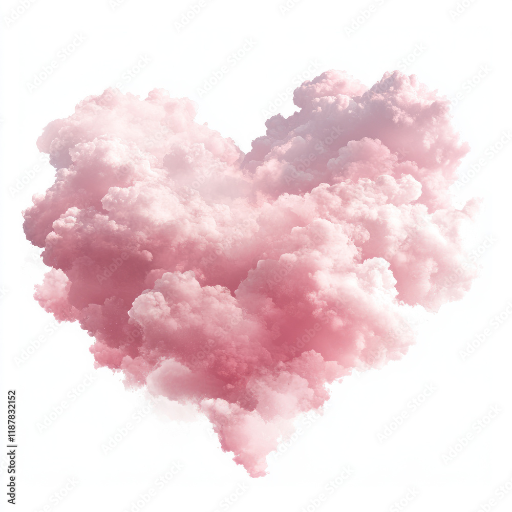 Fototapeta premium heart of pink rose petals