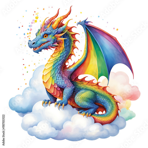 Rainbow Sentinel: The Guardian of Clouds