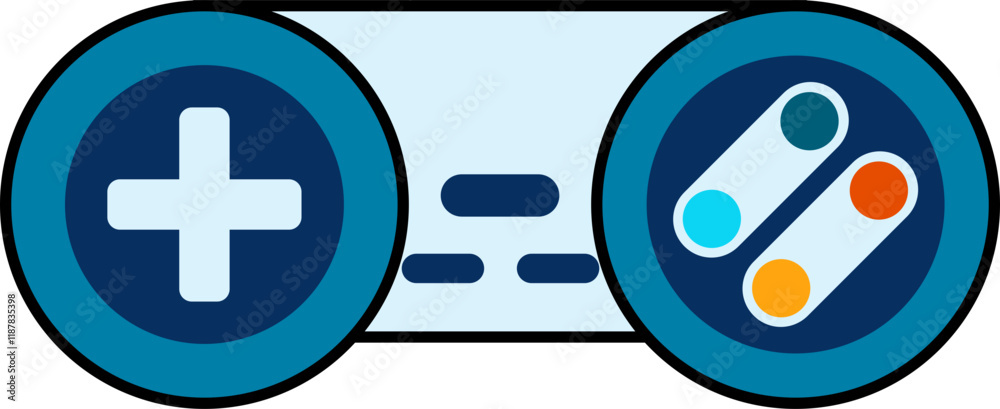 Obraz premium Gaming Icon Illustration