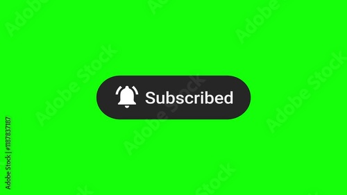 subscribe and like green screen animation, new subscribe animation video 4K, minimal