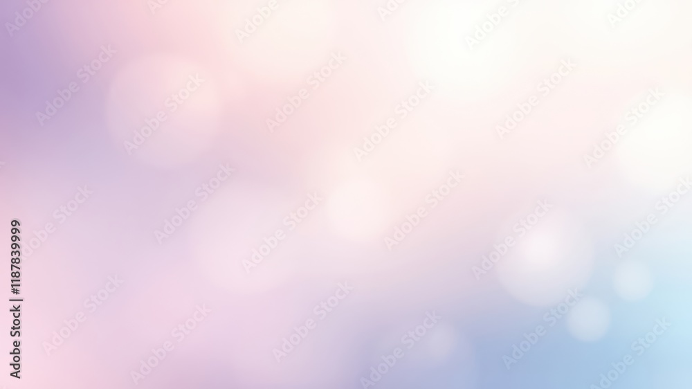 Soft, Pastel Gradient Background with Delicate Bokeh Lights Soft, Pastel Gradient Background with Delicate Bokeh Lights