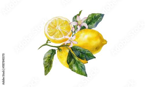 lemons vector