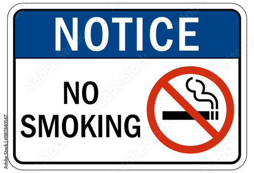 No smoking sign