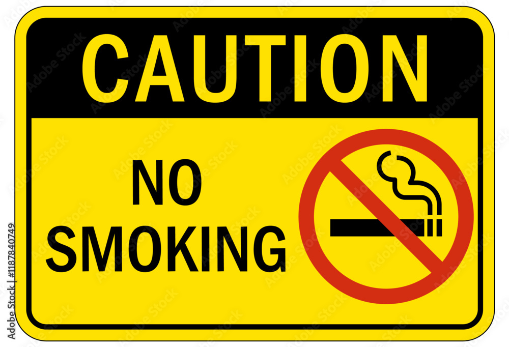 Fototapeta premium No smoking sign